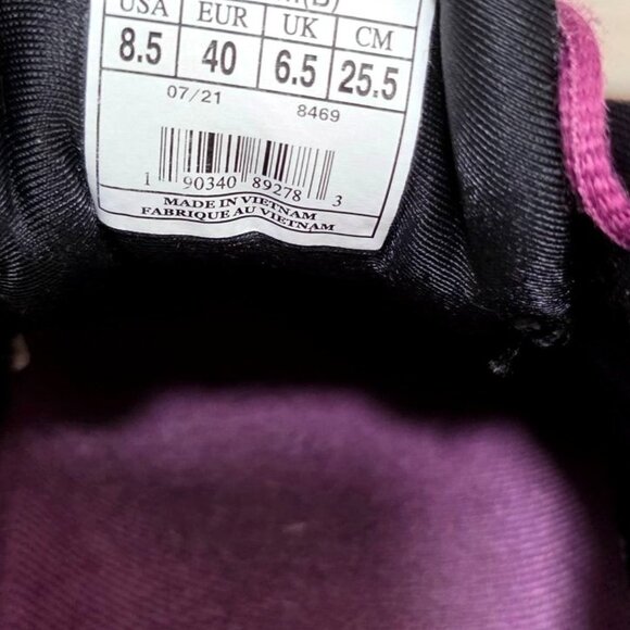 Brooks Trace Women's Running Shoes Size 8.5 Black & Purple Breathable - Picture 9 of 10